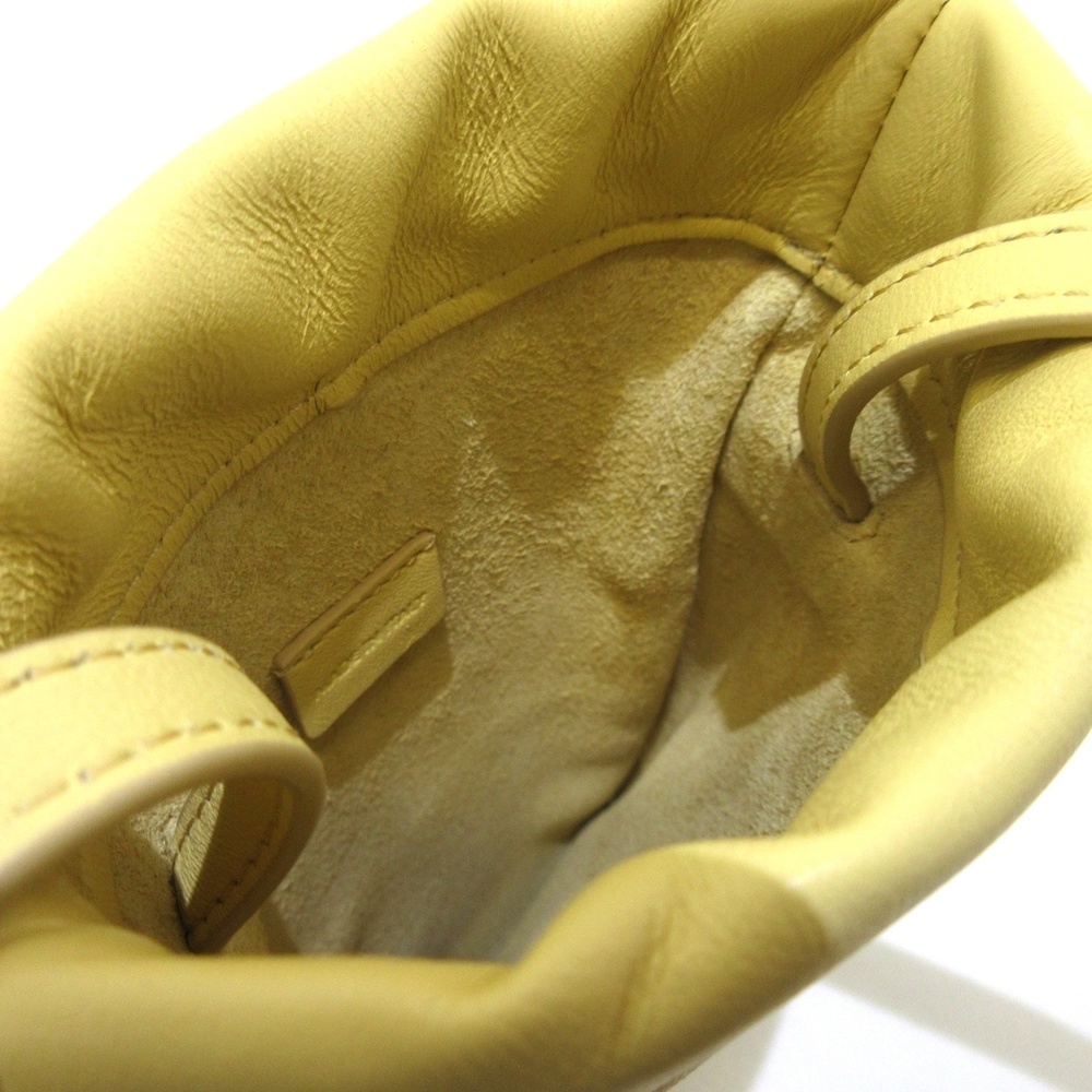 Celine Drawstring Mobile Pouch Triomphe Lambskin … - image 3